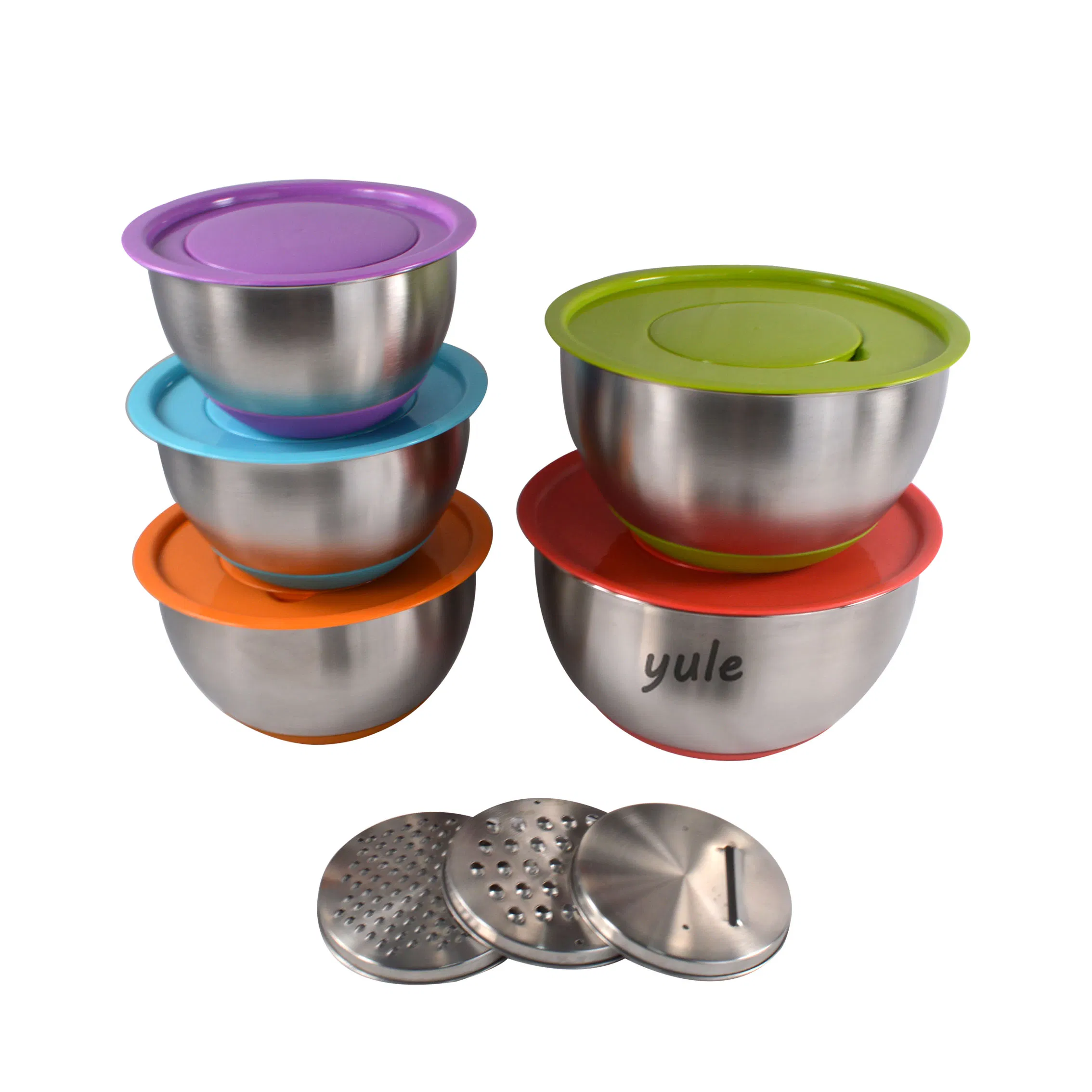 Factory Price Non-Slip Bottom Stainless Steel Mixing Bowl