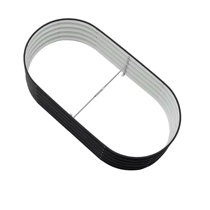 Outdoor Galvanized Steel Metal Raised Garden Beds