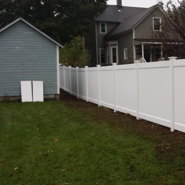 6FT X 8FT Vinyl Privacy Fence for Backyard with Durable Construction