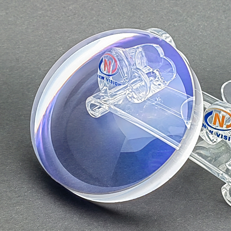 Semi Finished 1.74 Single Vision Blue Cutting Ar Blue Optical Eyewear Lens