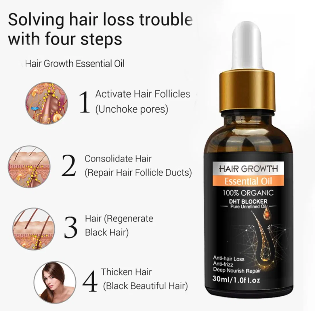 Deep Nourish Repaire Anti Hair Loss& Anti Frizz Hair Growth Oil 30ml
