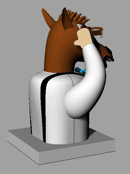 Boyi Wholesale 3/4/5mh Air Blown Giant Outdoor Pop up Animal Model for Event Exhibition Inflatable Donkey Head