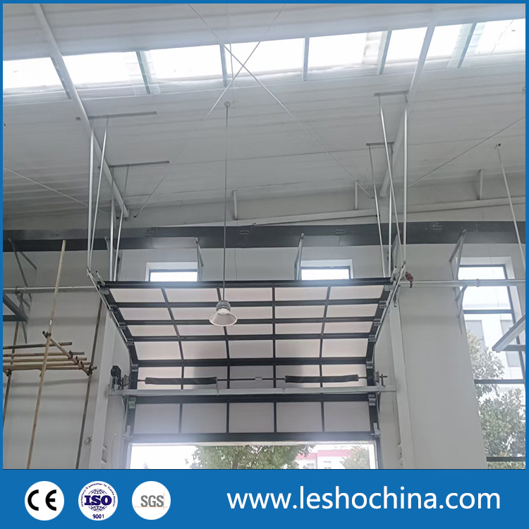 Master Well High Quality and Security Glass Garage Door