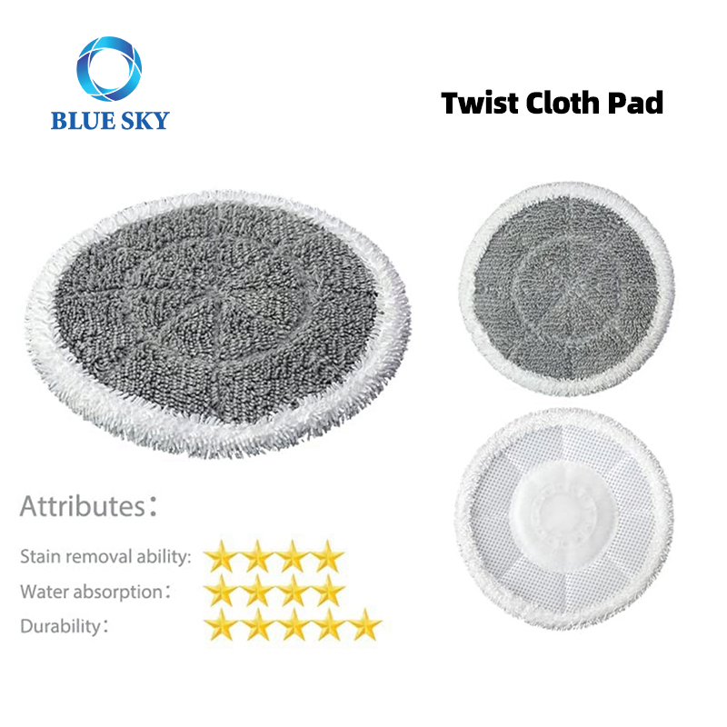 S7001 Steam Mop Pads Compatible with Shark Steam Mop Replacement Pads S7000 S7000amz S7001 S7001tgt S7201 Steam & Scrub Mop