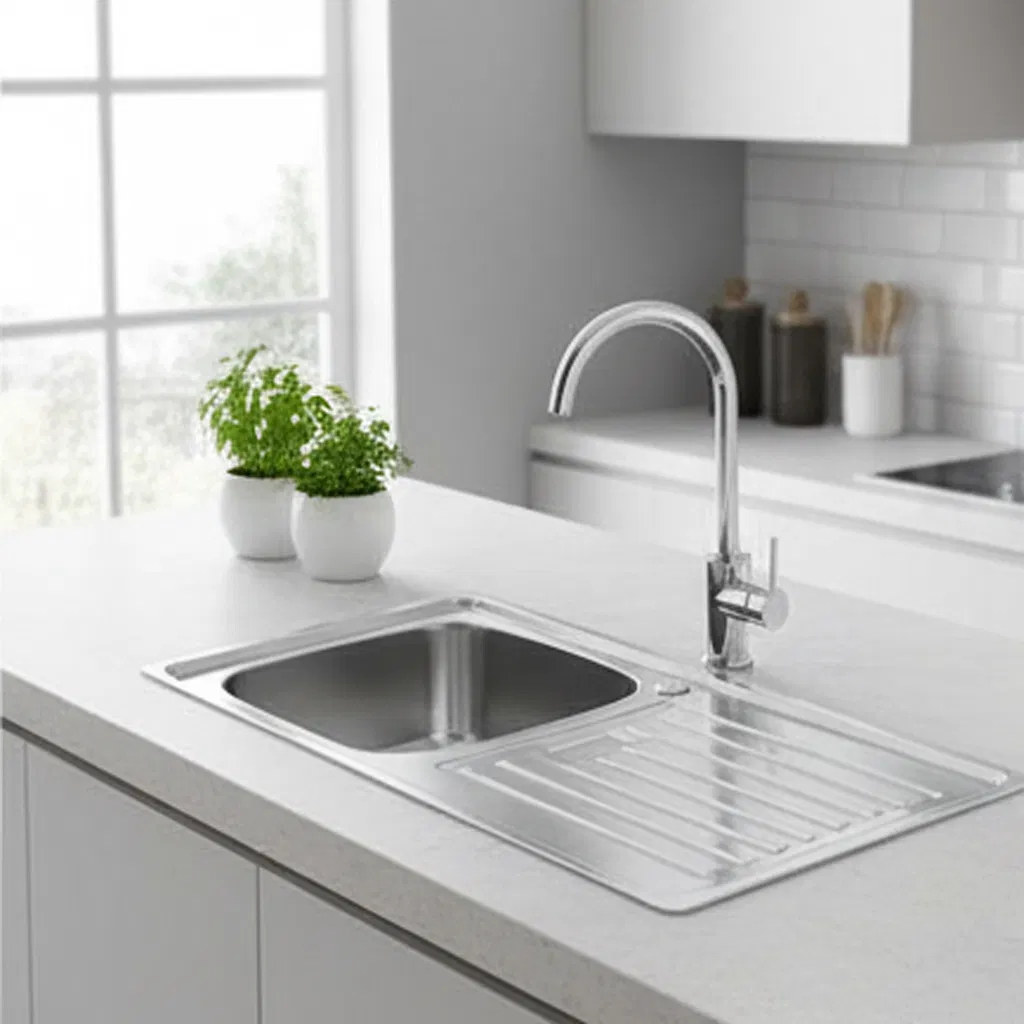 China Countertop Liangshun Sea Ship 860*430*150 Farmhouse Stainless Steel Sink