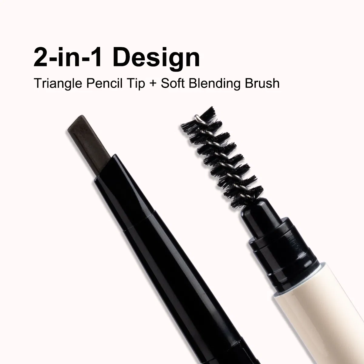 Best Waterproof Long Lasting Black Brow Eyebrow Pencil Brush Wholesale Cosmetics