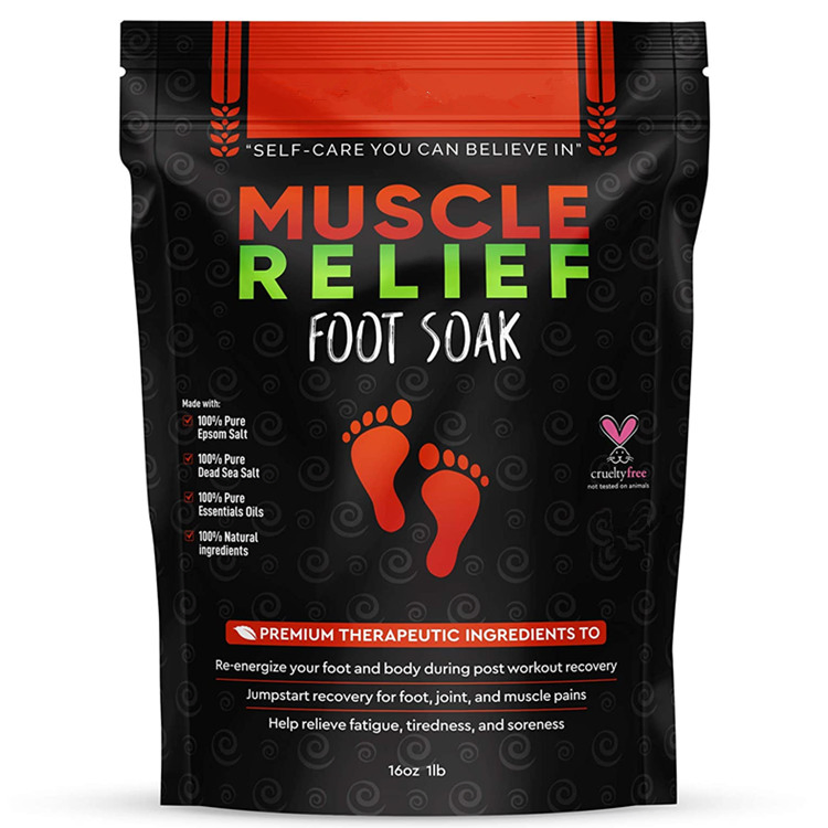 OEM Foot Soak with Epsom Salt for Soothe Foot Aches & Muscle Pain