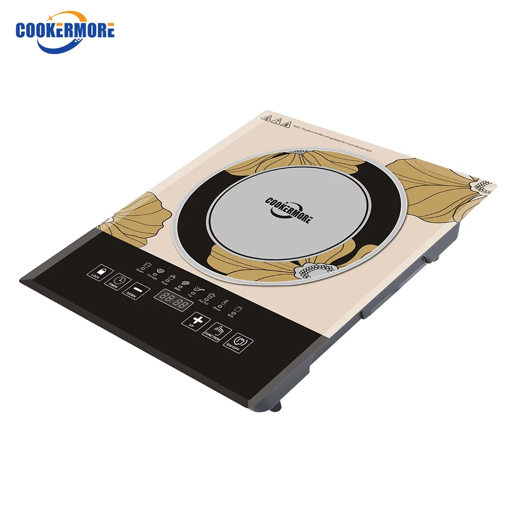 Custom 2200W Touch Electric Induction Cooktop Burner Hot Plate Induction Cooker Smokeless