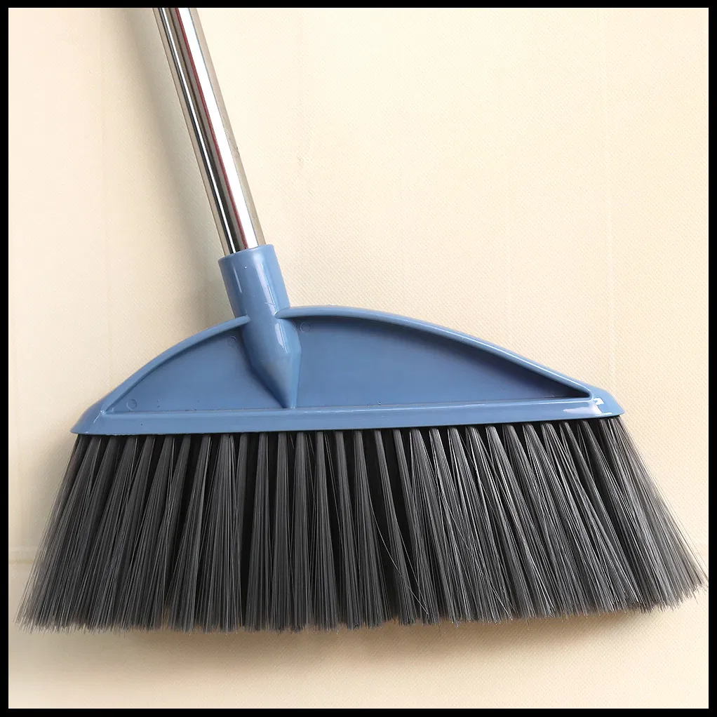 Jy1359 Hygienic Hands Free Broom Set with Ergonomic Handle and Storage