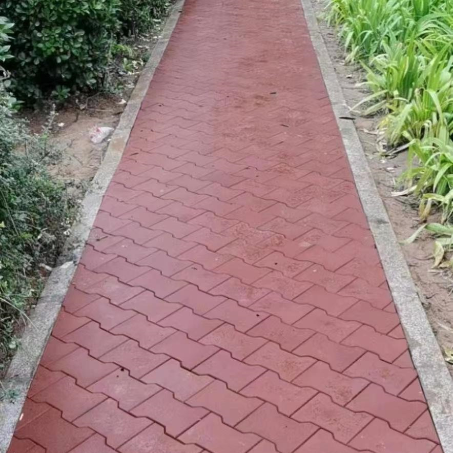 Recycled Rubber Dog Bone Paver Outdoor Tiles