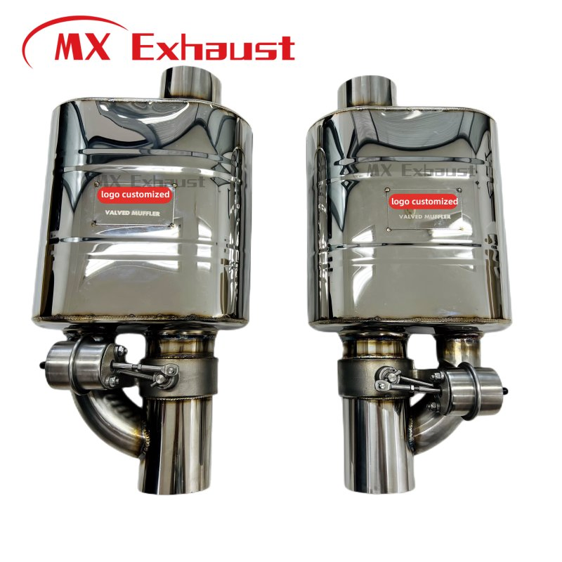 Универсальный вакуумный клапан глушителя 3" с пультом ДУ