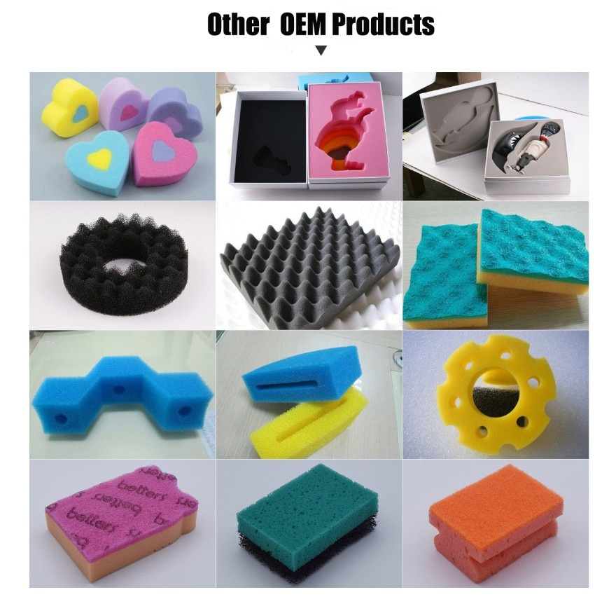 Dish Washing Scrub Pad Eco-Friendly Scrub Sponge Cleaning Sponge