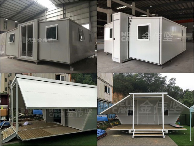 Temporary Home Office Expandable Luxury Container House