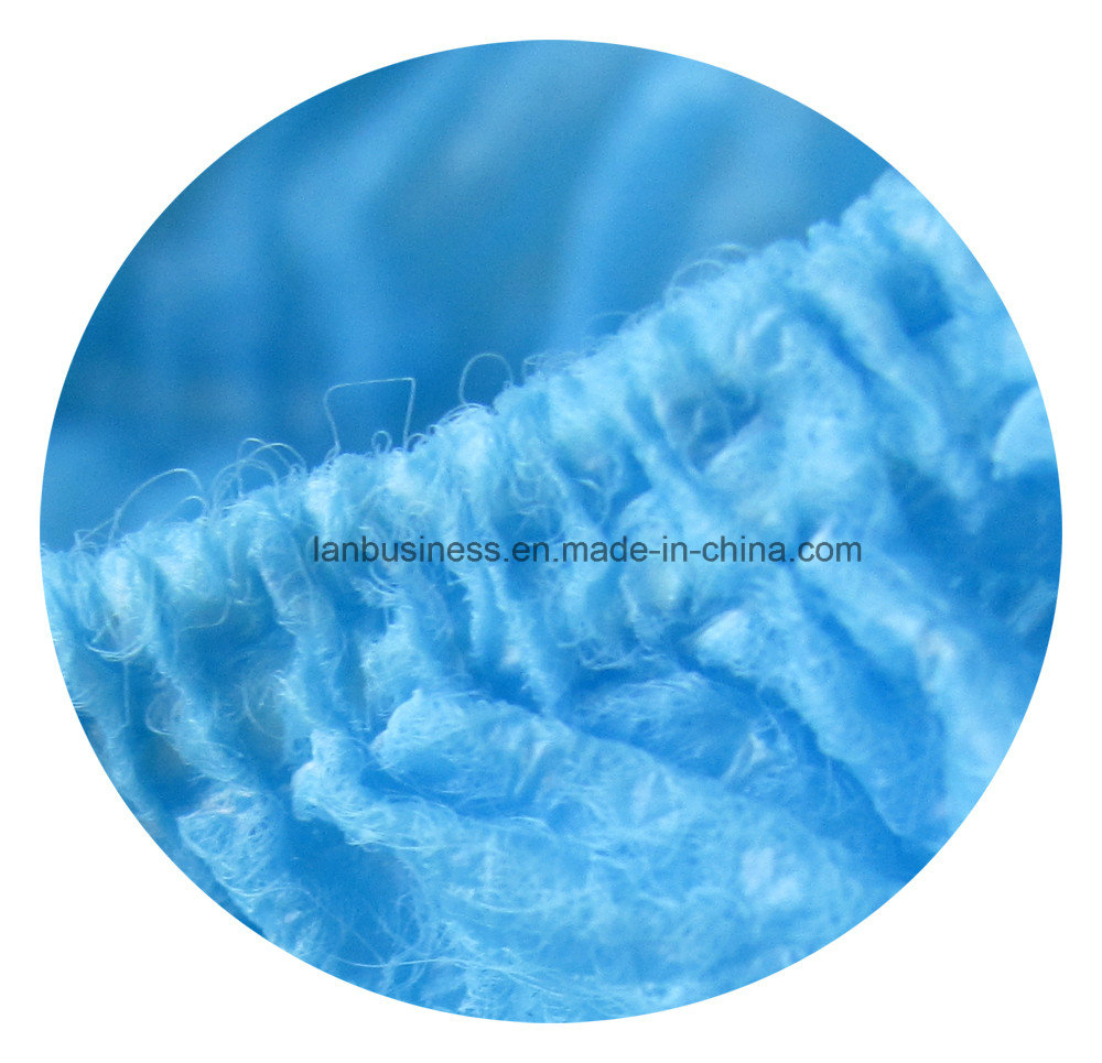 Anti-Skid Nonwoven Machine-Made Blue Shoe Cover