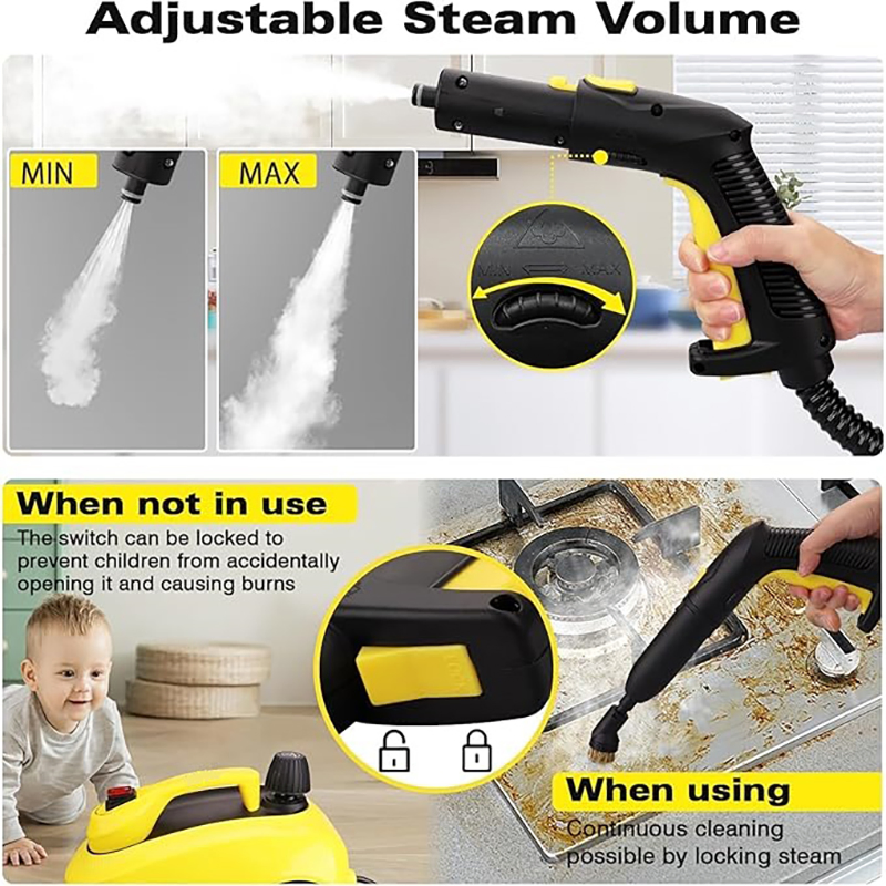Multi Purpose Professional Household High Pressure and Temperature Steam Cleaner (SW608-A)