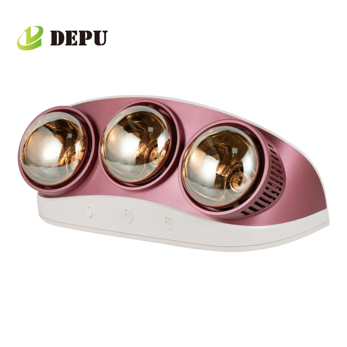 Fast Heating Reliable Three Bulb Electric Bathroom Heater with Stylish Design