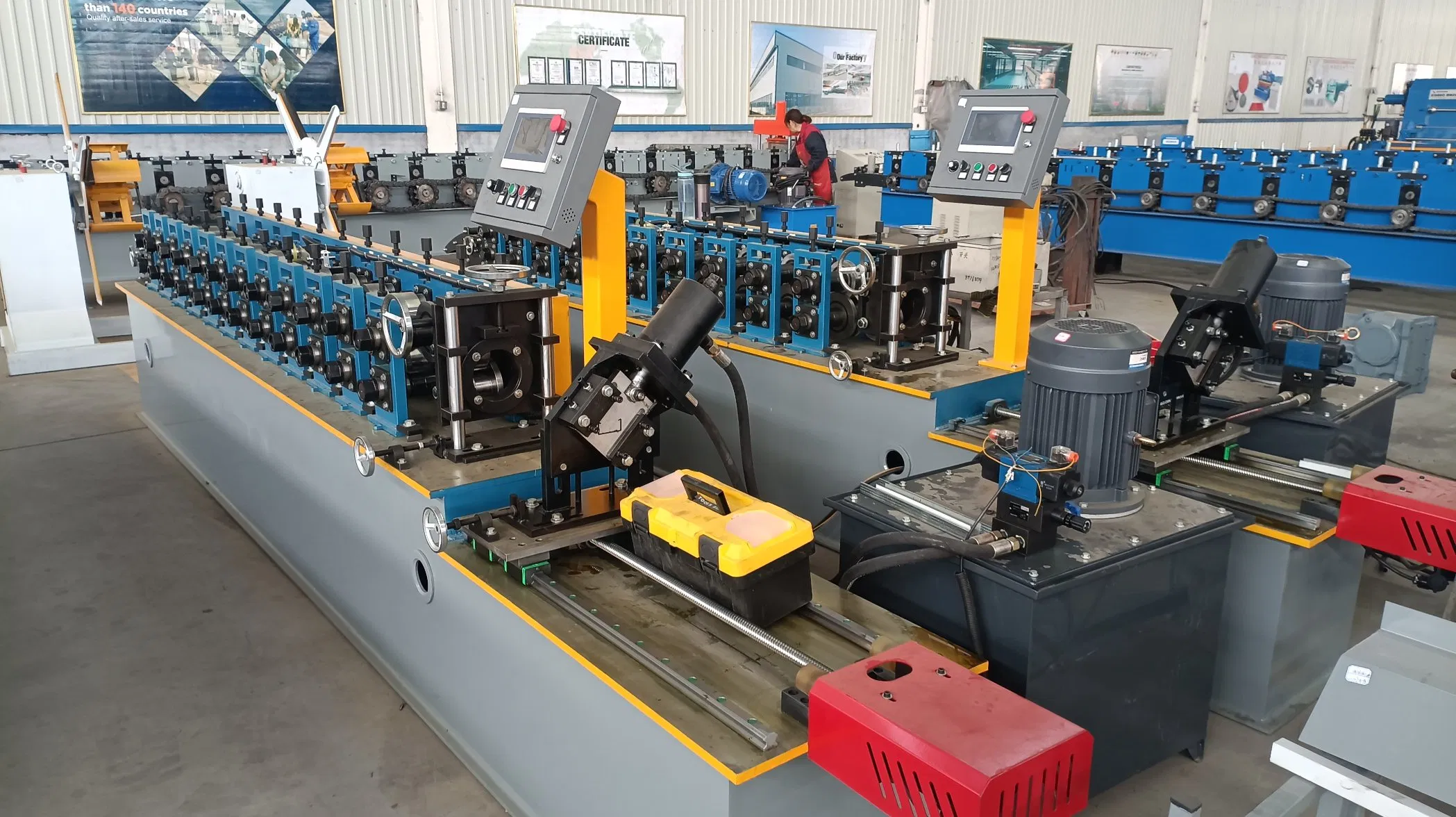 High-Quality Light Steel Framing C U Channel Roll Forming Machine