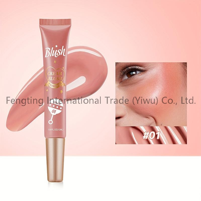 Liquid Blush Eye Shadow Cross-Border Explosion Lips and Cheeks with a Natural Slim Shine Bloom Blush