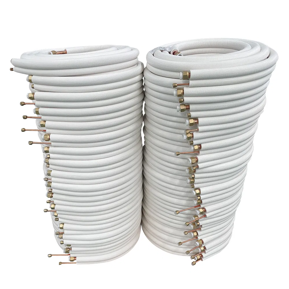 Air Conditioner Parts Round Insulation Copper Pipe Kit for Mini Split Air Conditioning