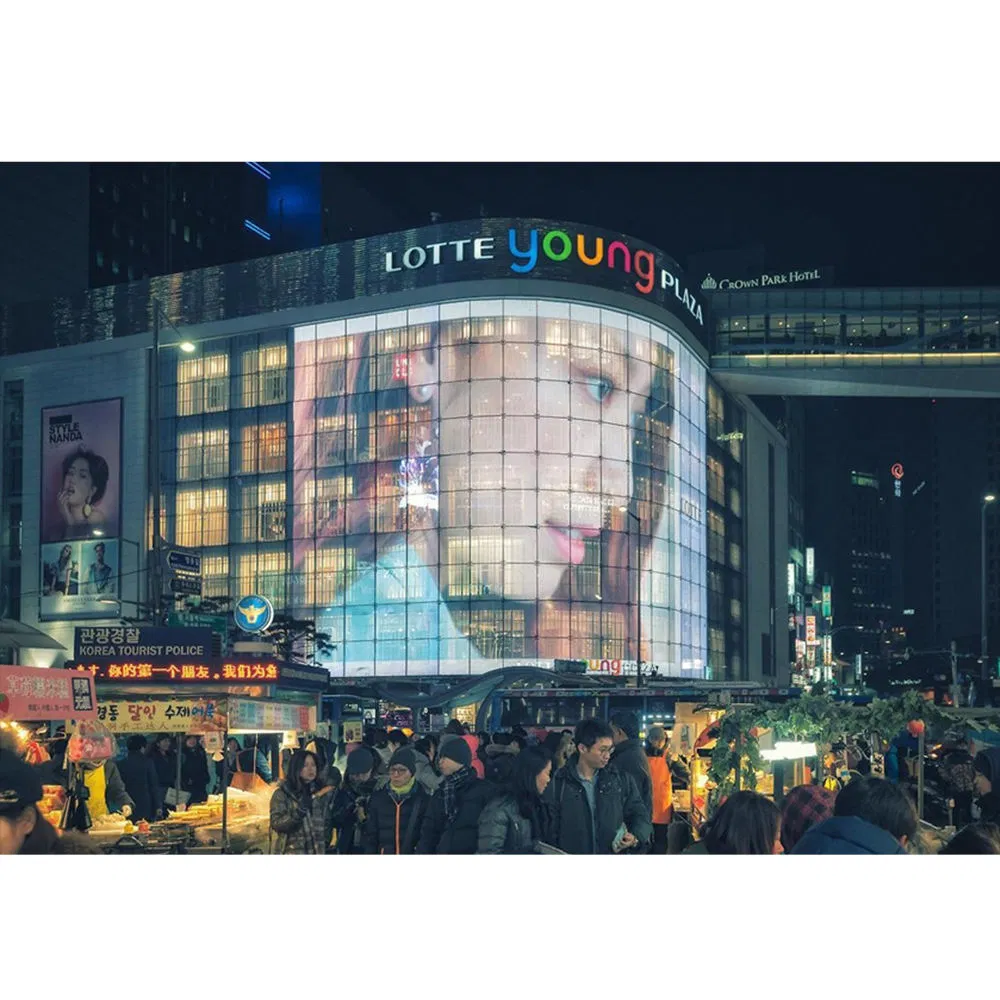 Ultra-Clear Indoor and Outdoor Transparent LED Display Screen