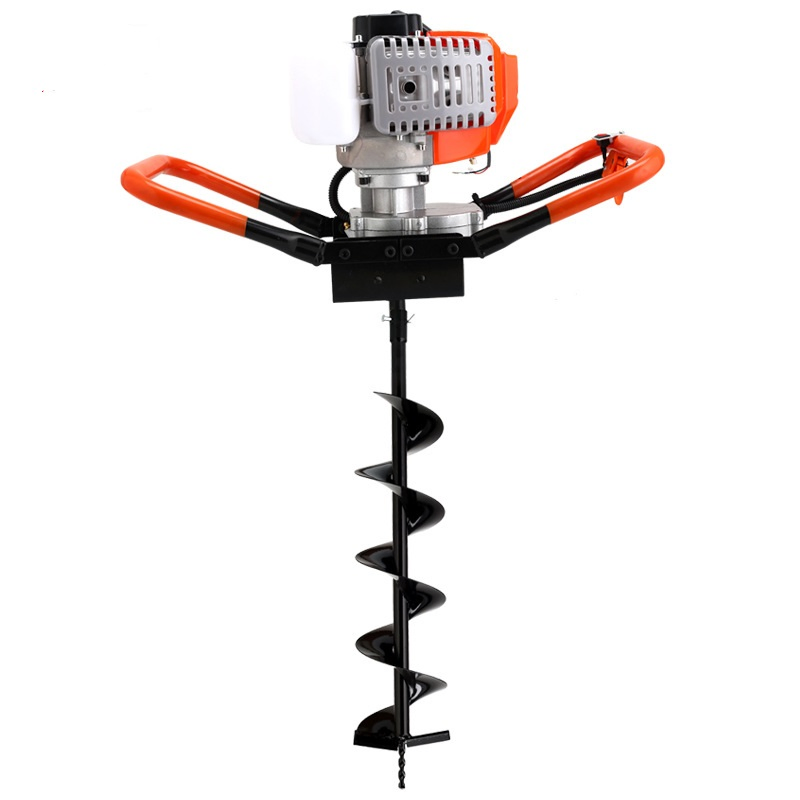Heavy Duty 52CC Gasoline Fence Post Hole Digger for Digging Holes