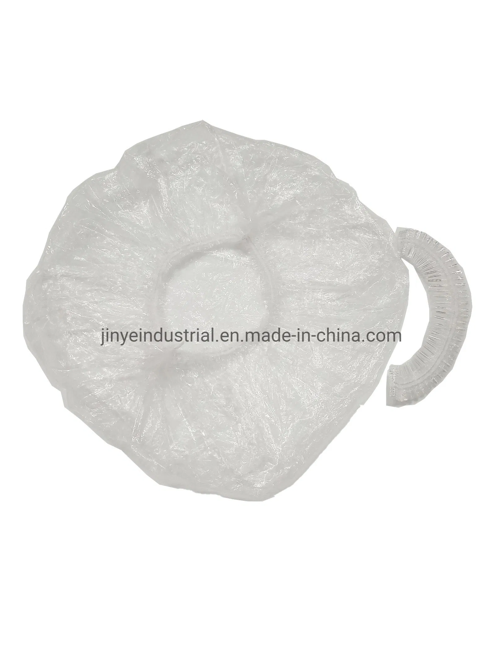 Disposable PE/Polyethylene Plastic Waterproof Shower Cap