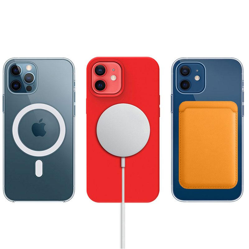 Прозрачный чехол MagSafe для iPhone 12/13