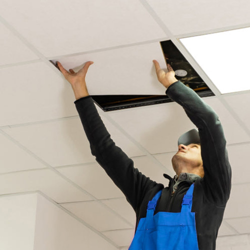 Acoustic Ceiling Tiles 2X2 Fiberglass Ceiling Factory Direct for Vietnam
