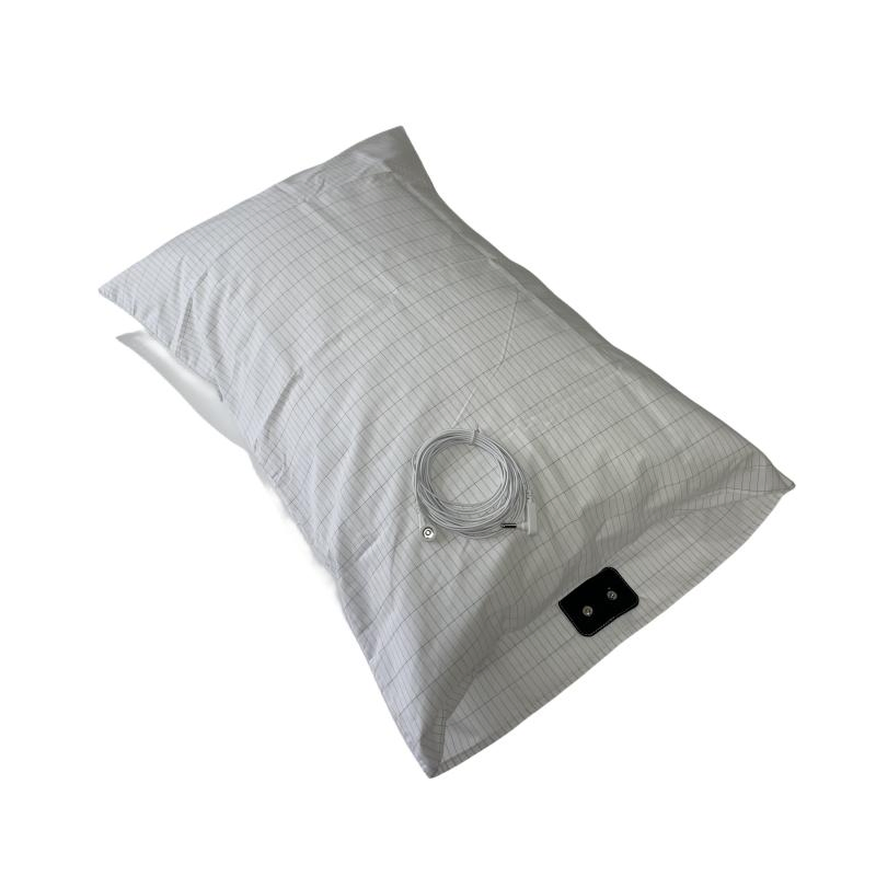 Cost-Effective Faraday Cotton Blend with Silver Fiber for Earthed Pillowcase and Improve Sleep