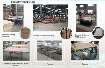 Entrance Flush Carving Mon&Son Wood Door (SC-W018)