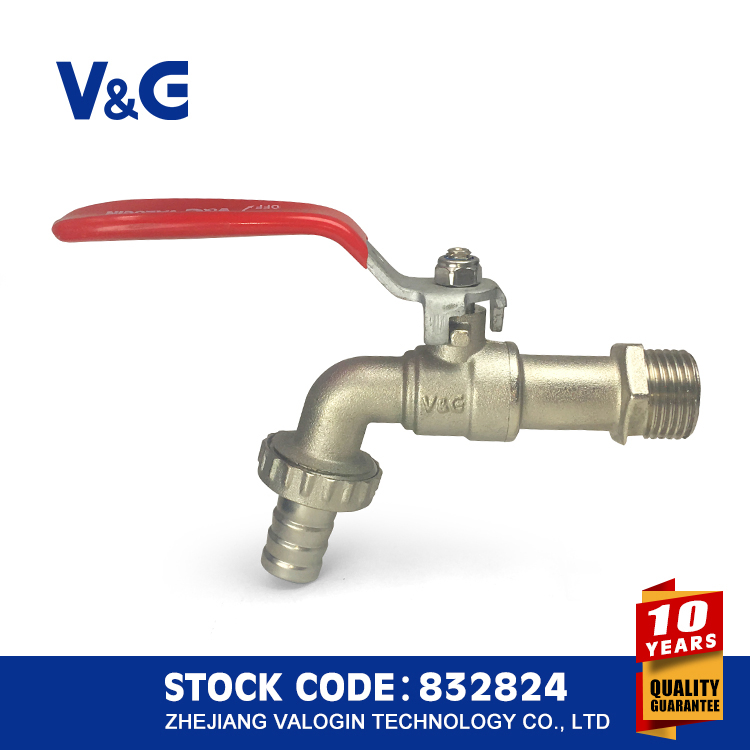 Латунный кран с никелированным покрытием VG13.99081