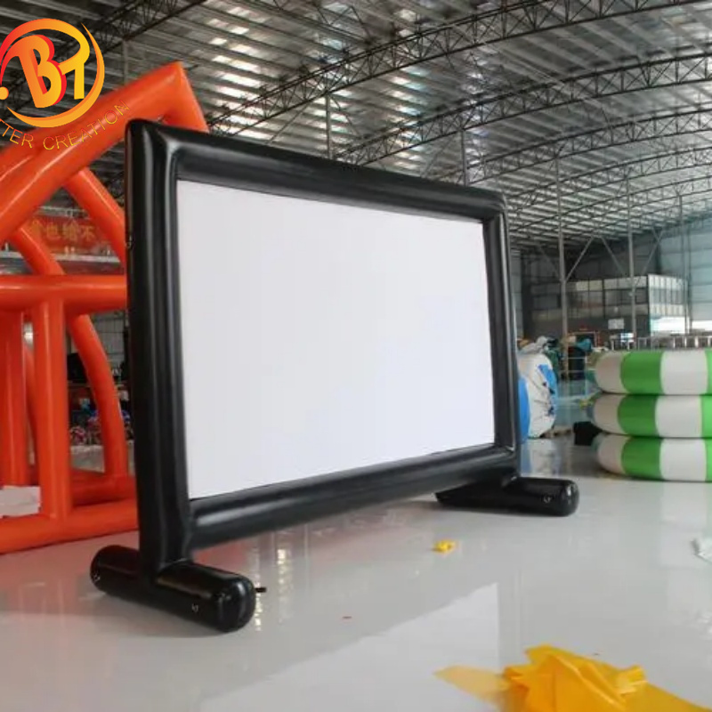 Backyard Small and Middle Blow up Air Tight Home Inflatable Movie Screen