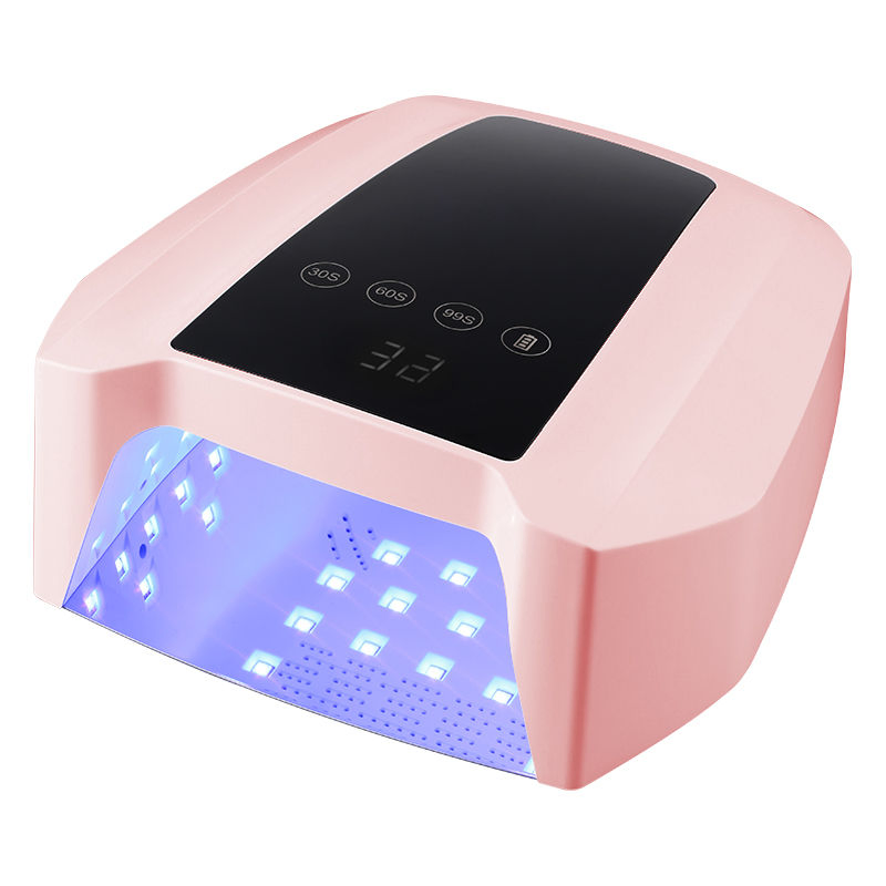 Professional Manicure Salon Cordless 72W UV LED Nail Light Gel Polish Lamp