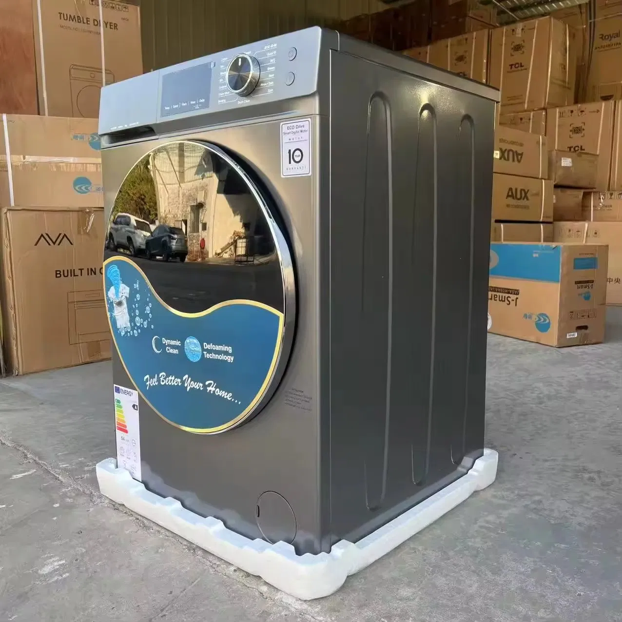 8kg10kg 12kg 14kg EU Standard Home Household Front Loading Washing Machine
