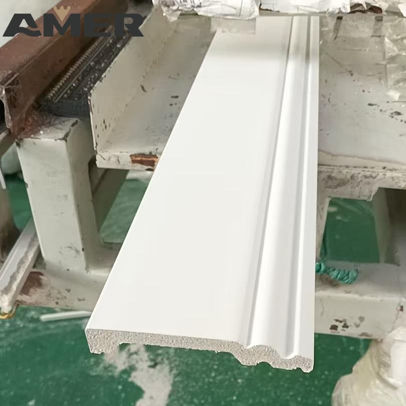 Interior Wall Molding Decorative White Primer Skirting Board