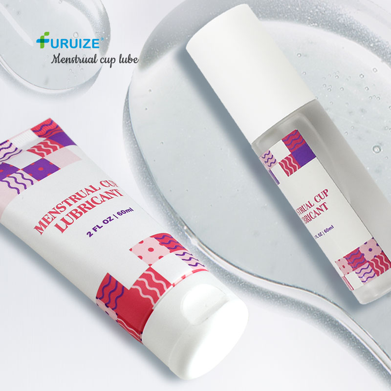 OEM 60ml Easy to Use Menstrual Cup and Menstrual Disc Lube Gel Personal Lubricant Coletor Menstrual Cup