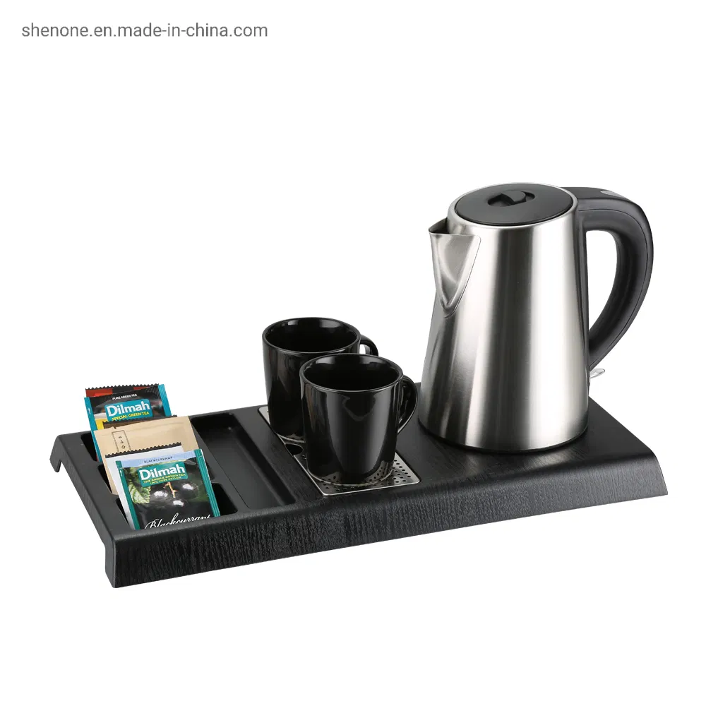 Shenone Hotel Amenities Cheap Mini Travel Water Kettle Hospitality Welcome Trays