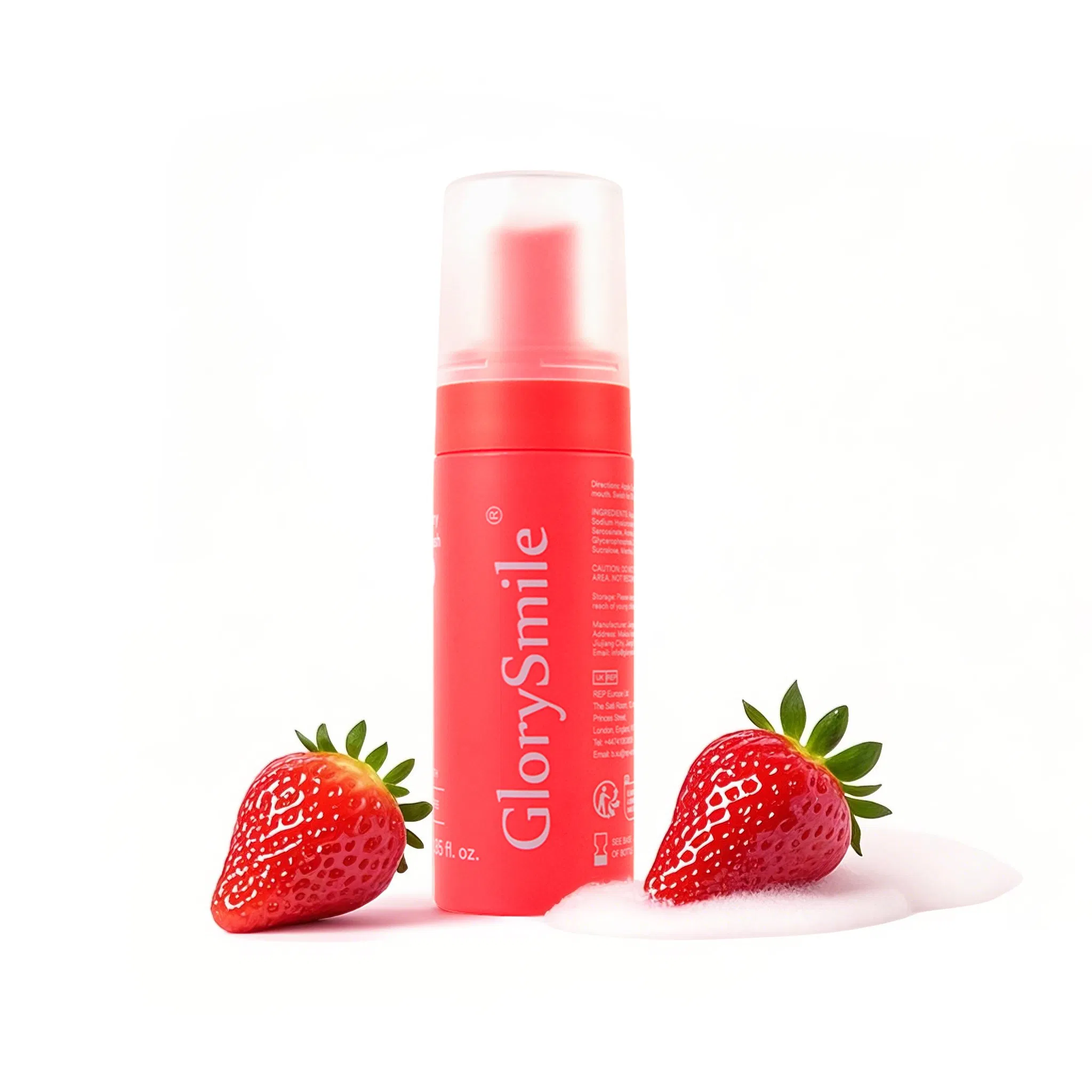 Oral Care Mouthwash Foaming 55ml Flavor Foam Mousse Breath Freshener for Adult