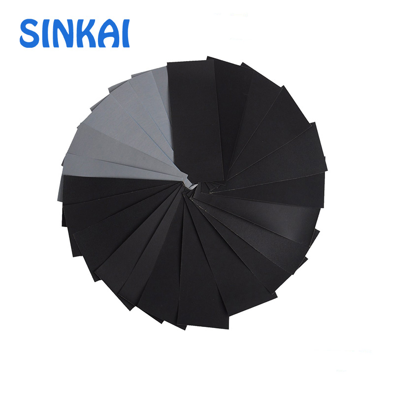 Waterproof Silicon Carbide Latex Abrasive 9''x11'' Grit 120 Sanding Paper 230X280mm