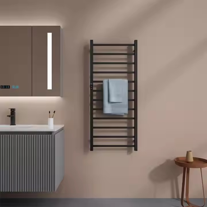 Premium Electric Wall-Mounted Towel Rack for Quick Drying
