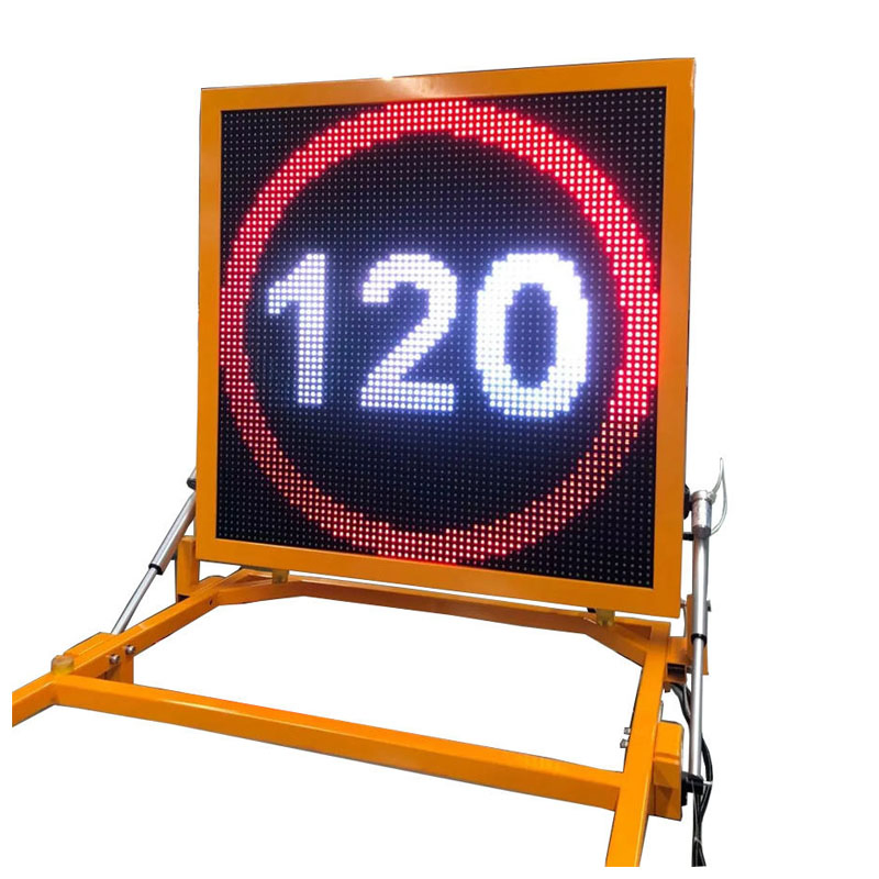 Folding Road Traffic Display Board with LED Technology