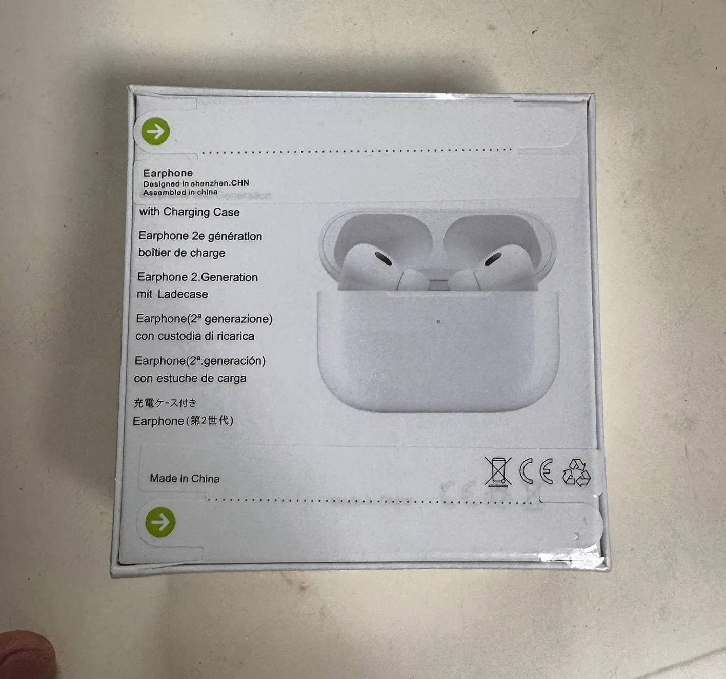 Наушники Bluetooth Air 3, 1:1 GPS 1562A, TWS