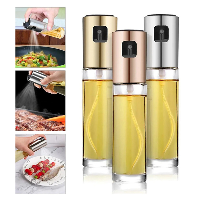 Kitchen Home Gadgets Tools Barbecue Sprayer Grilling Oil for Cooking Bottle Olive Oil Dispenser Sprayer Cocina Spray Bottle