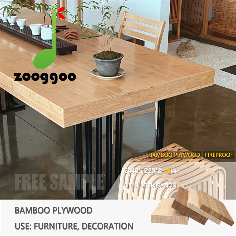Furniture Grade 4X8 Bamboo Laminated Plywood for Home Decoration