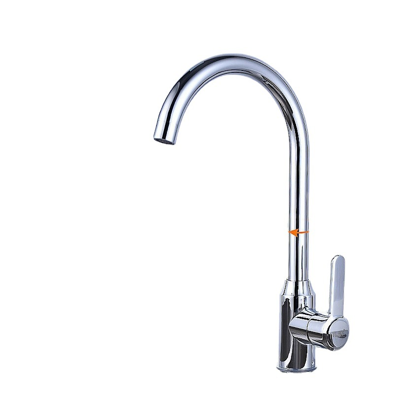 304 Stainless Steel 360 Pull Black Sink Kitchen Faucet Mixer Hot Cold Water Tap