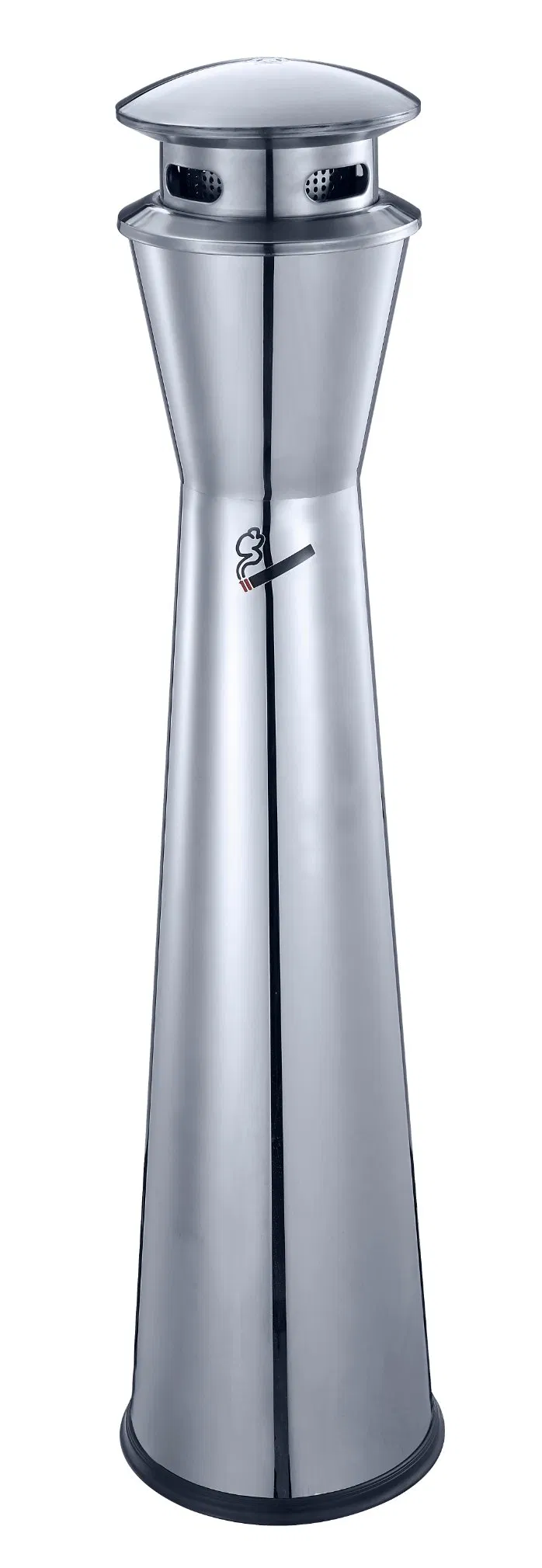 Outdoor Public Metal Smoke Ash Receptacle Stainless Steel