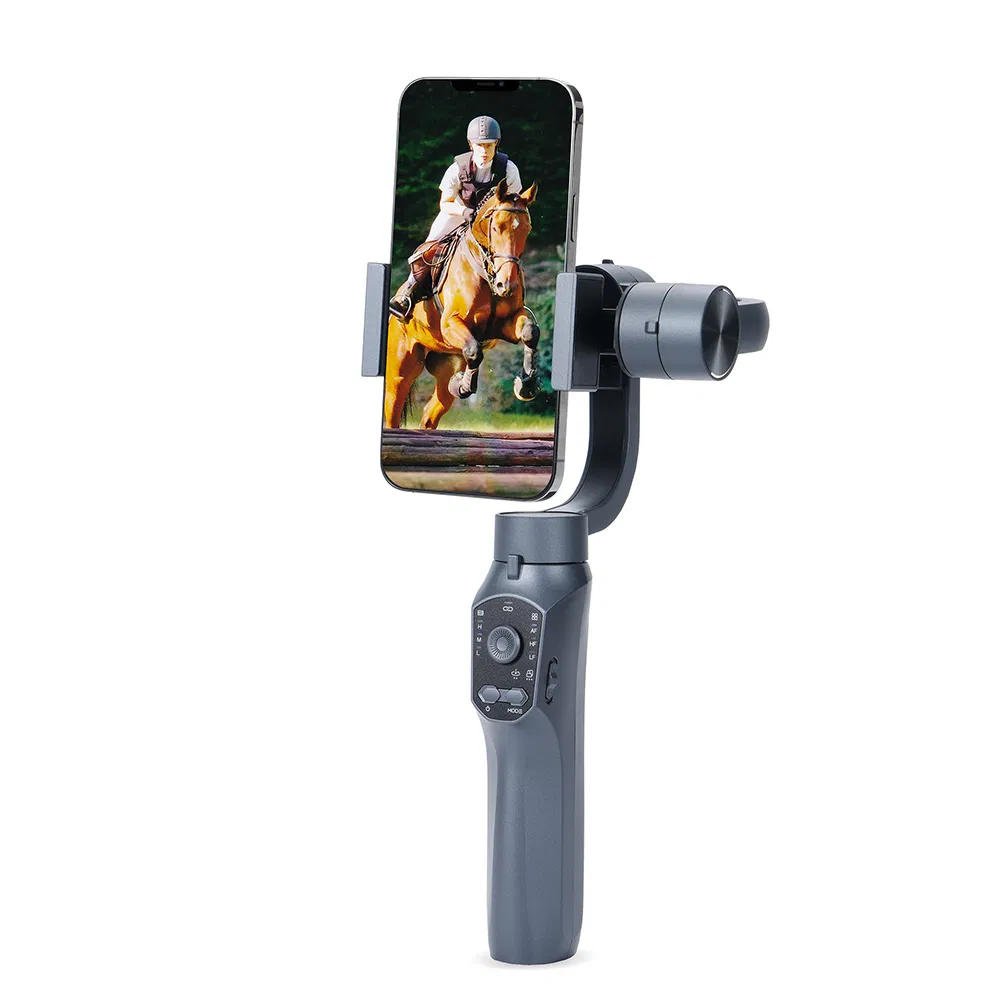 F10 Smartphone Auto Gimbal Stabilizer Tripod Selfie Stick APP Face Tracking Stabilized Handheld Cameras for Live Vlog Tiktok