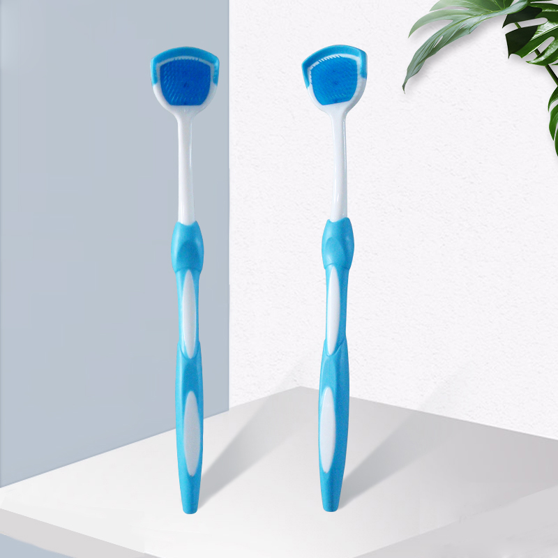 High Quality Nano Soft Bristles Tongue Scraper Tongue Cleaning