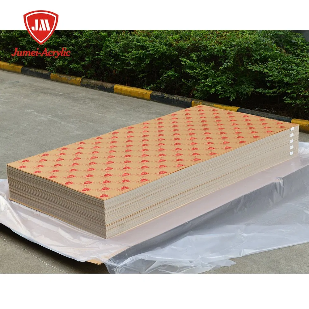 Jumei ISO CE Certificated Custaomizatian Cast Color Clear Acrylic Plastic Sheets
