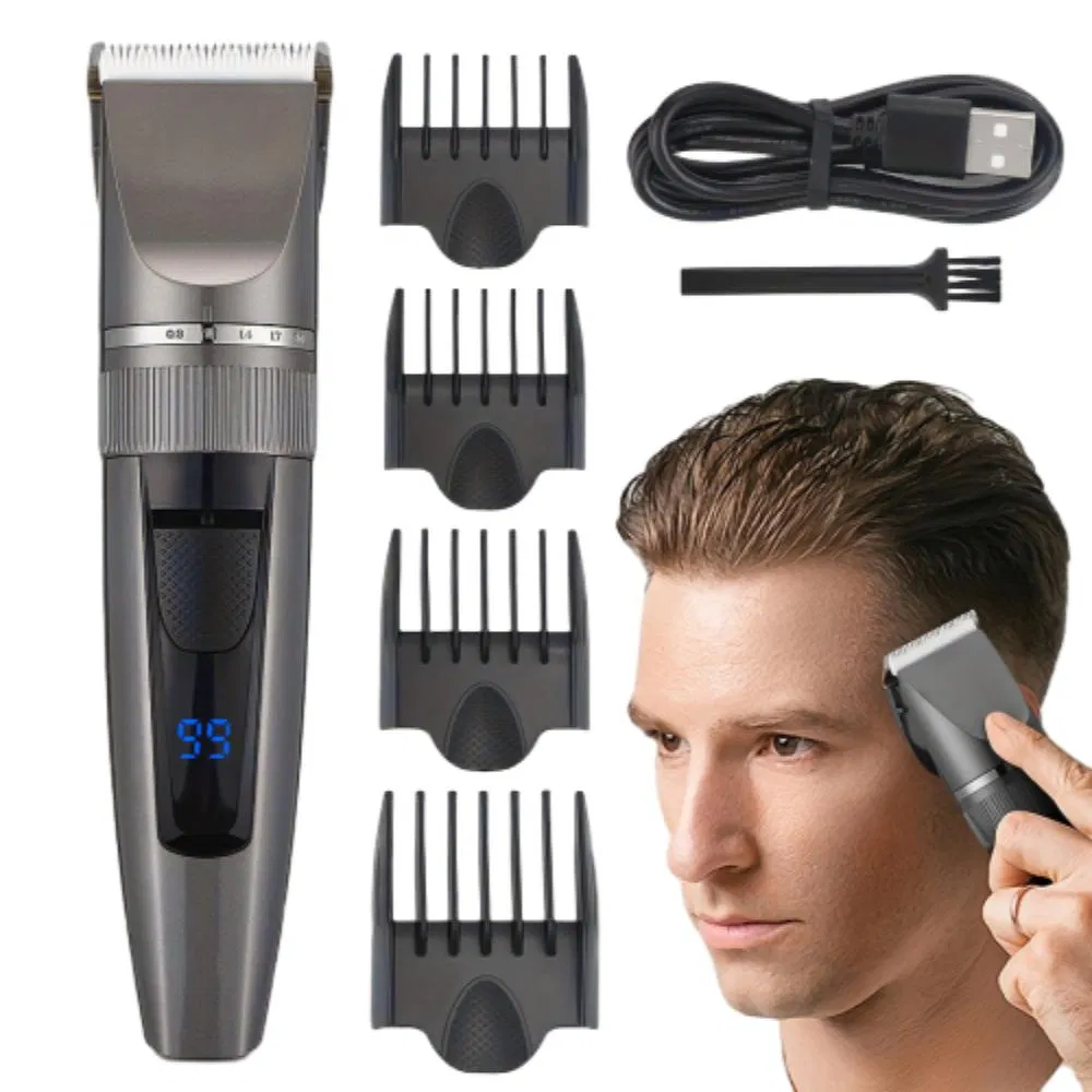 Precision PRO Smart Clipper Long-Lasting Hair Trimmer Cordless Home Barber Kit